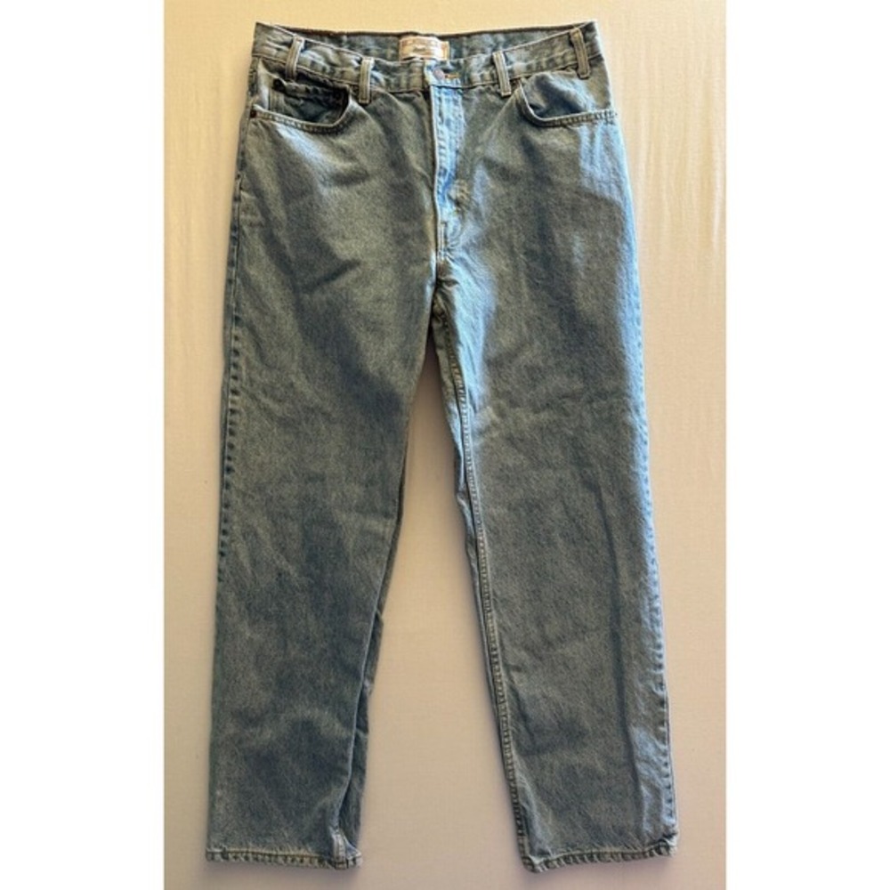 Levi Strauss & Co Signature Relaxed Fit Mens W‎ 36 x L 32 Denim Jeans Vintage